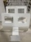 18IN x 9IN  PILLOW DISPLAY WHITE PACKED 2 PER CARTON