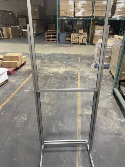 24IN WIDE X 65IN HIGH TALLER BULLETIN SIGN HOLDER FOR FLIP BOOK 1 PER CARTON