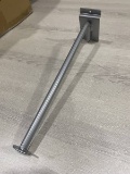 12IN WIRE FACEOUT HOOK POWDERCOAT SILVER 24 PER CARTON