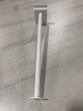 12IN WIRE FACEOUT HOOK POWDERCOAT WHITE PACKED 24 PER CARTON