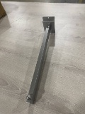 12IN STRAIGHT METAL HOOK WITH BALL SILVER SOFT NICKEL 12 PER CARTON