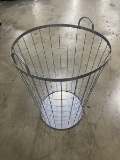 24IN X 33IN WIRE BIN FINISH STARDUST SILVER 1 PER CARTON