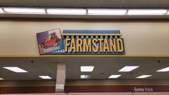 WALL SIGN FARMSTAND 10' WIDE