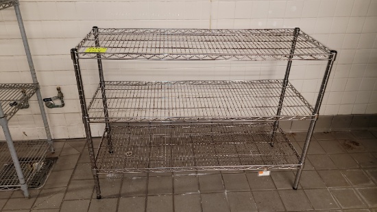 WIRE RACK CHROME 48