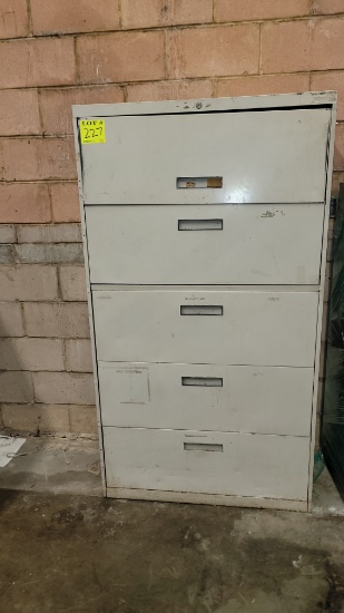 FILE CABINET 5 DRAWER LATERAL