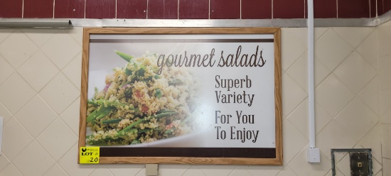 SNAP FRAME SIGNHOLDER 37.75 X 25.75