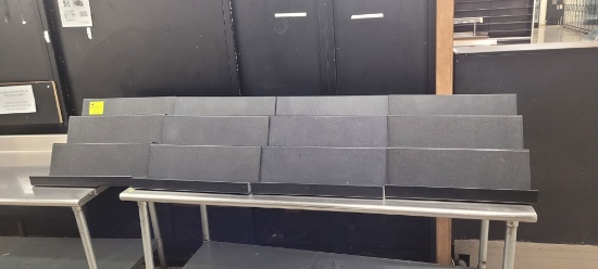 DELI CASE PLASTIC STANDS 2' WIDE, PRICED PER PIECE