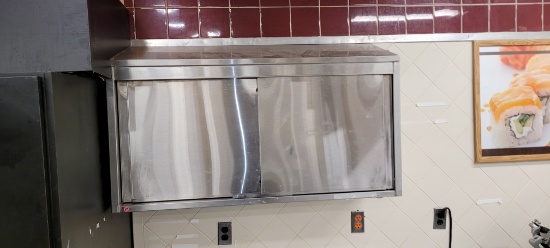 WALL STAINLESS CABINET 48 X 15 X 28