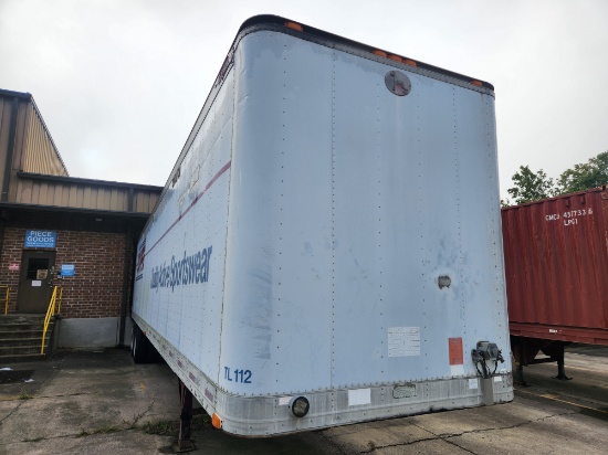 TL112 - 1994 48' BOX TRAILER - VIN 1GRAA962XRS067601 - GOOD CONDITION MODEL
