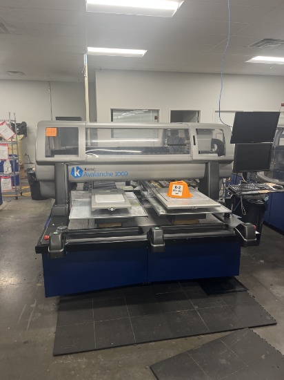 DUAL BRIDGE, DIRECT-TO-GARMENT (DTG) PRINTER, AN INDUSTRY-STANDARD MACHINE