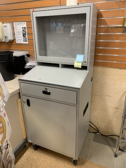 ROLLING DESK 26X23X65