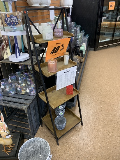 DISPLAY SHELF 15X18X56 1/2