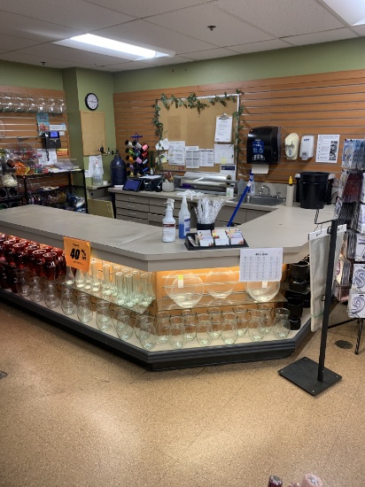 FLORAL COUNTER 112X98 W/SINK