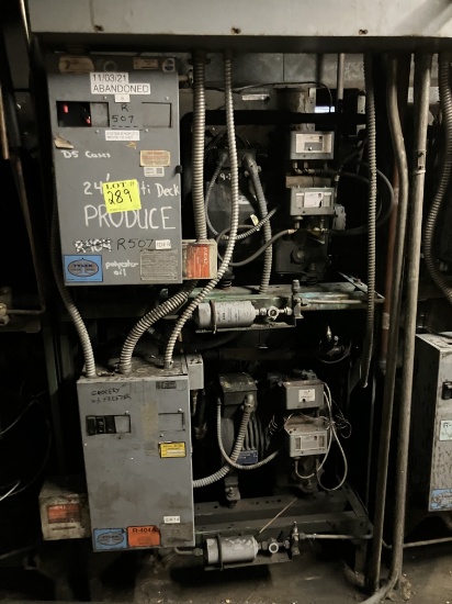 Compressor rack ,2 motors, compressor 2 fans abandoned, compressor 2 fans