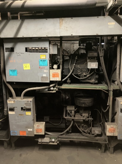 Compressor rack ,2 motors, compressor 3 fans, compressor 3 fans