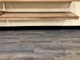 Wooden Shelves with Attached braces for slot wall, 4’ x 1’
