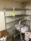 Metro rack 47” wide x 60”tall x 22” deep