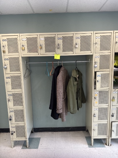 16 locker set - “U” shaped