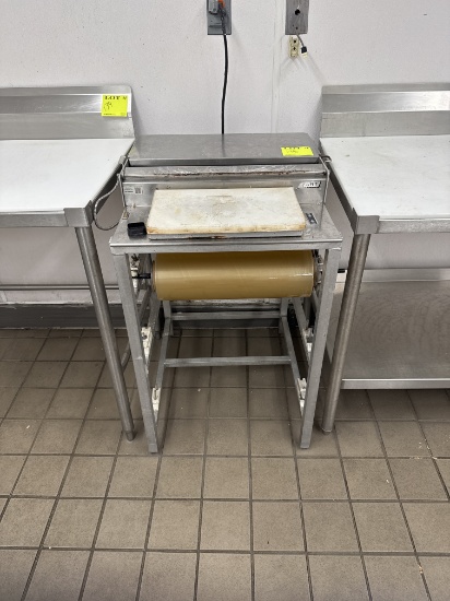 Heat seal shrink wrap ststion