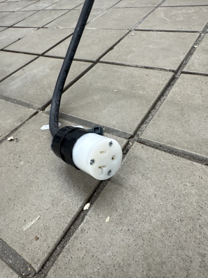 Electric drop cord 9'