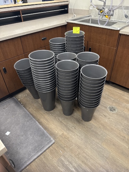 Lot of floral buckets