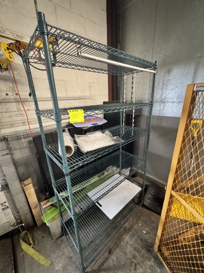 Metro rack - 4’ x 16” x 74"