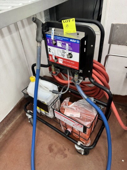Ecolab cleaning mobile station