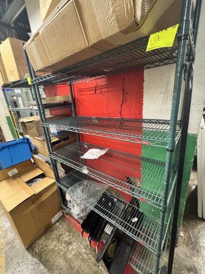 Metro rack on casters - 4’ x 16” x 79"