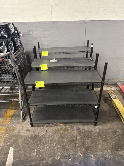 Metro racks - 3’ x 14” x 3' - lot of 3 racks