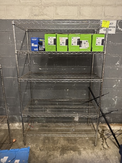Metro rack - 4’ x 22” x 74” H