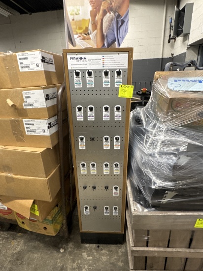 Eyeglass merchandiser - 3’ x 16” x 6’ H