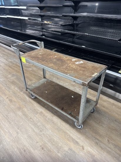 Steel work cart