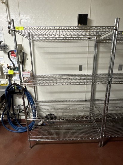 Metro rack - 4’ x 2’ x 74” H