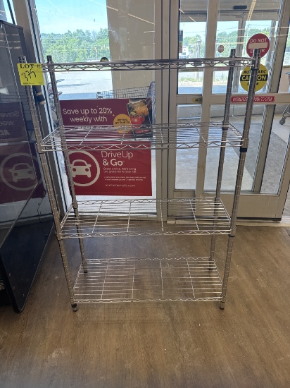Metro rack - 3’ x 14” x 60” H