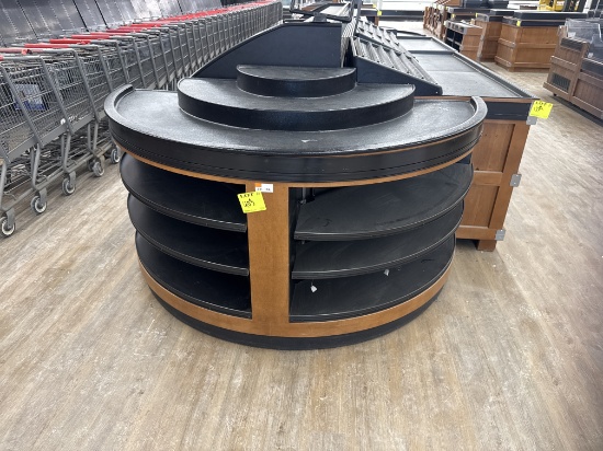 1/2 Circle table - 6’ x 3’ x 3'