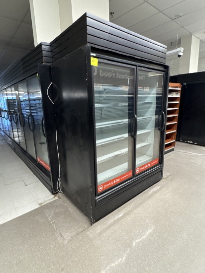 Refrigerated end cap - 2 door - low temp - remote - priced per door