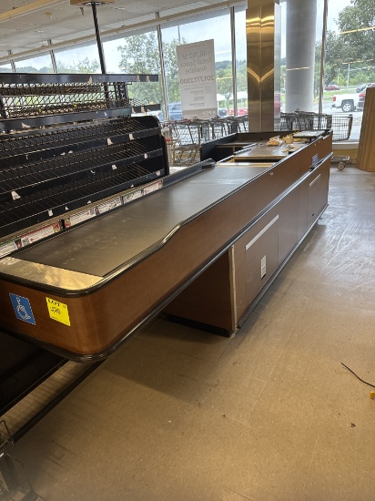 Checkstand - no scales or computers - 151” x 46”