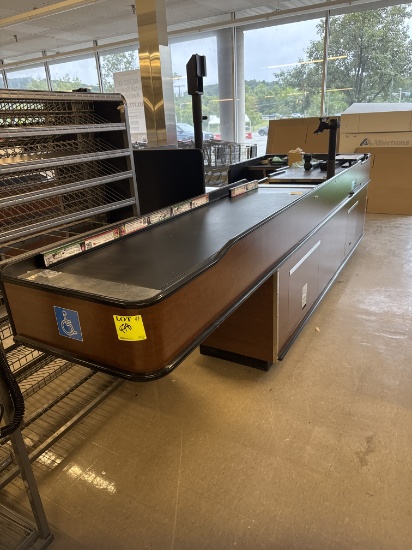 Checkstand - no scales or computers - 151” x 46”