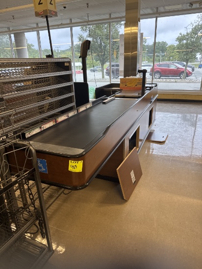 Checkstand - no scales or computers - 151” x 46”