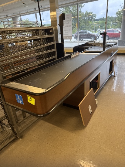 Checkstand - no scales or computers - 151” x 46”