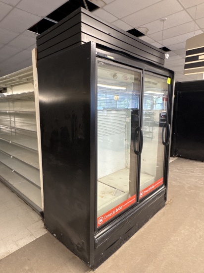 2 door refrigeration cooler - low temp - remote - priced per door