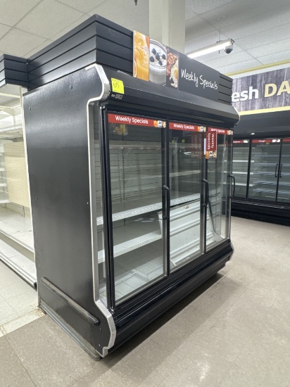 6' refrigerated case - medium temp - remote - priced per foot