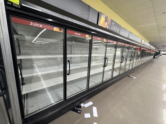 60’ refrigeration run w/ added doors - remote - priced per foot