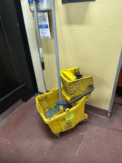 Mop bucket and mop