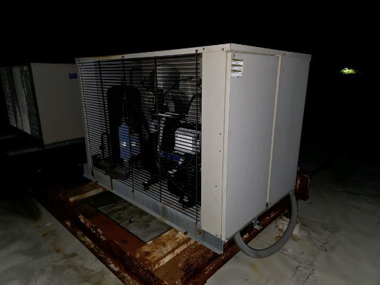 Remote rooftop condenser unit