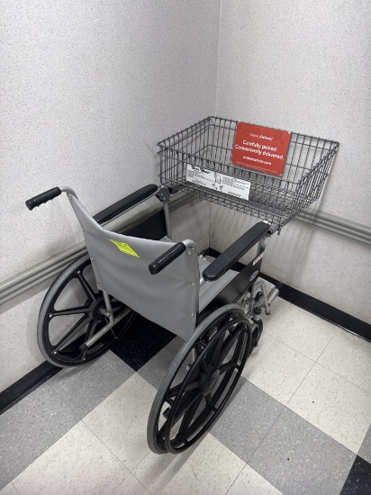 Wheel chair cart
