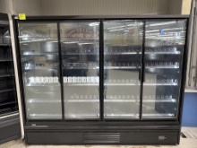 4 door refrigeration cooler - self contained