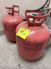 Helium tank - empty