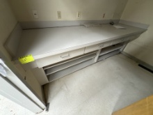 Wall deal w/ drawers - 32” x 9’