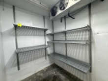 Wall mounted beams x6 - w/ 8 shelves